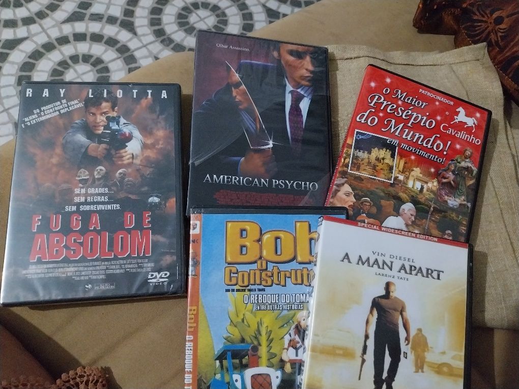 Dvd's filmes, documentários, outros