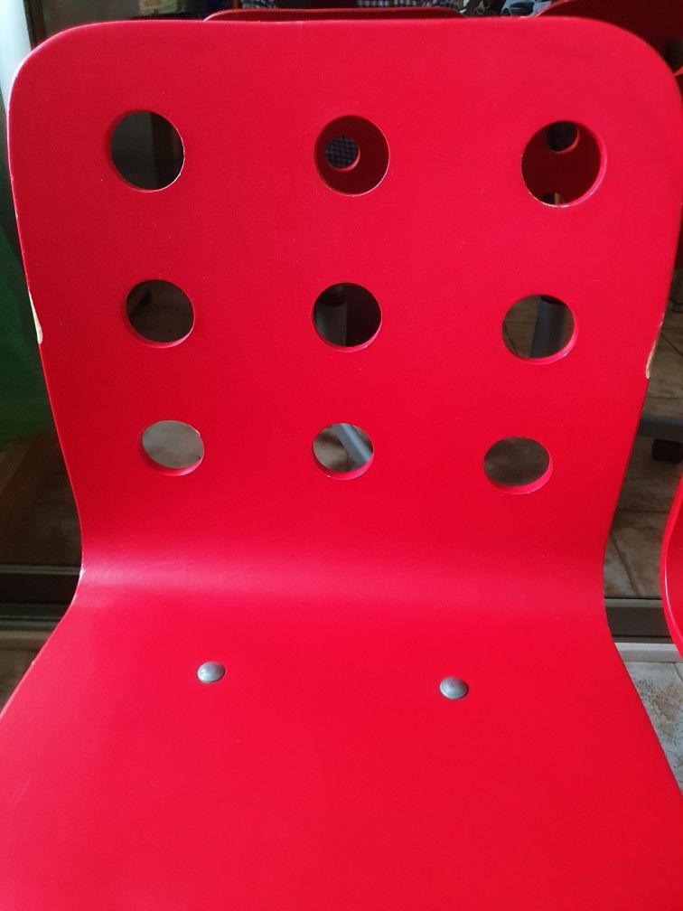 2 krzesła obrotowe dla dzieci/młodzieży