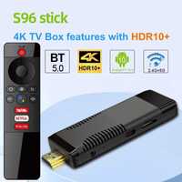 TV Stick Android TV _ 4K _ 1+8G (2+16G) _ USB _ Controlo por Voz _ S96