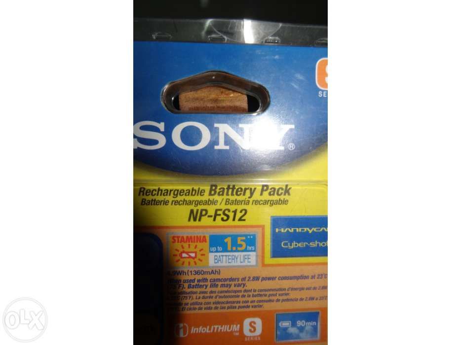 Bateria sony mod np-fs12