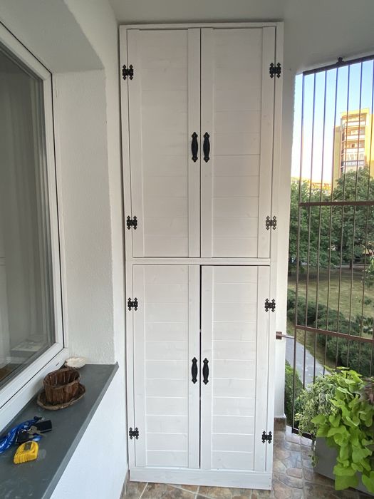 Szafa balkonowa zabudowa balkonu skrzynia balkonowa