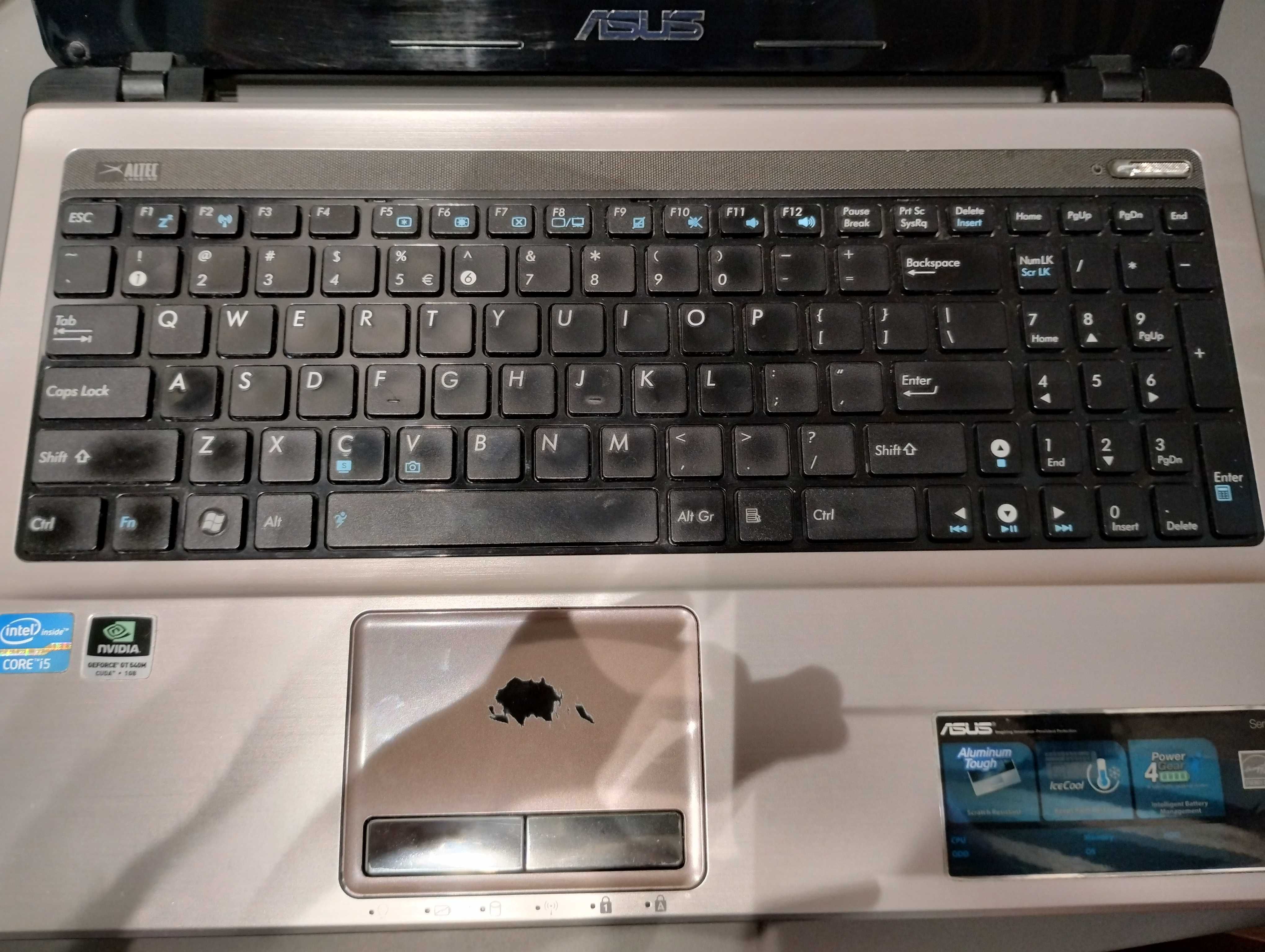 Asus K53SV - zadbany