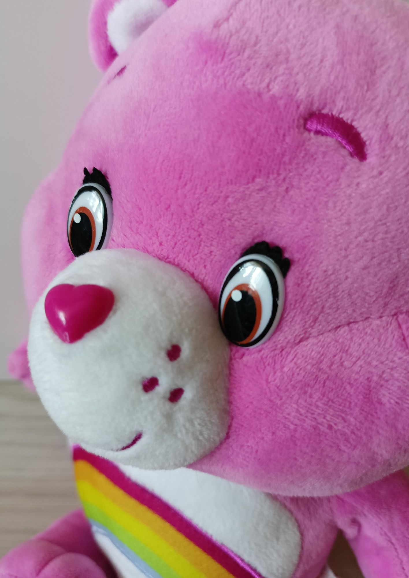 Care Bears Troskliwie Misie Cheer Bear Misia Wesele Serce maskotka 37