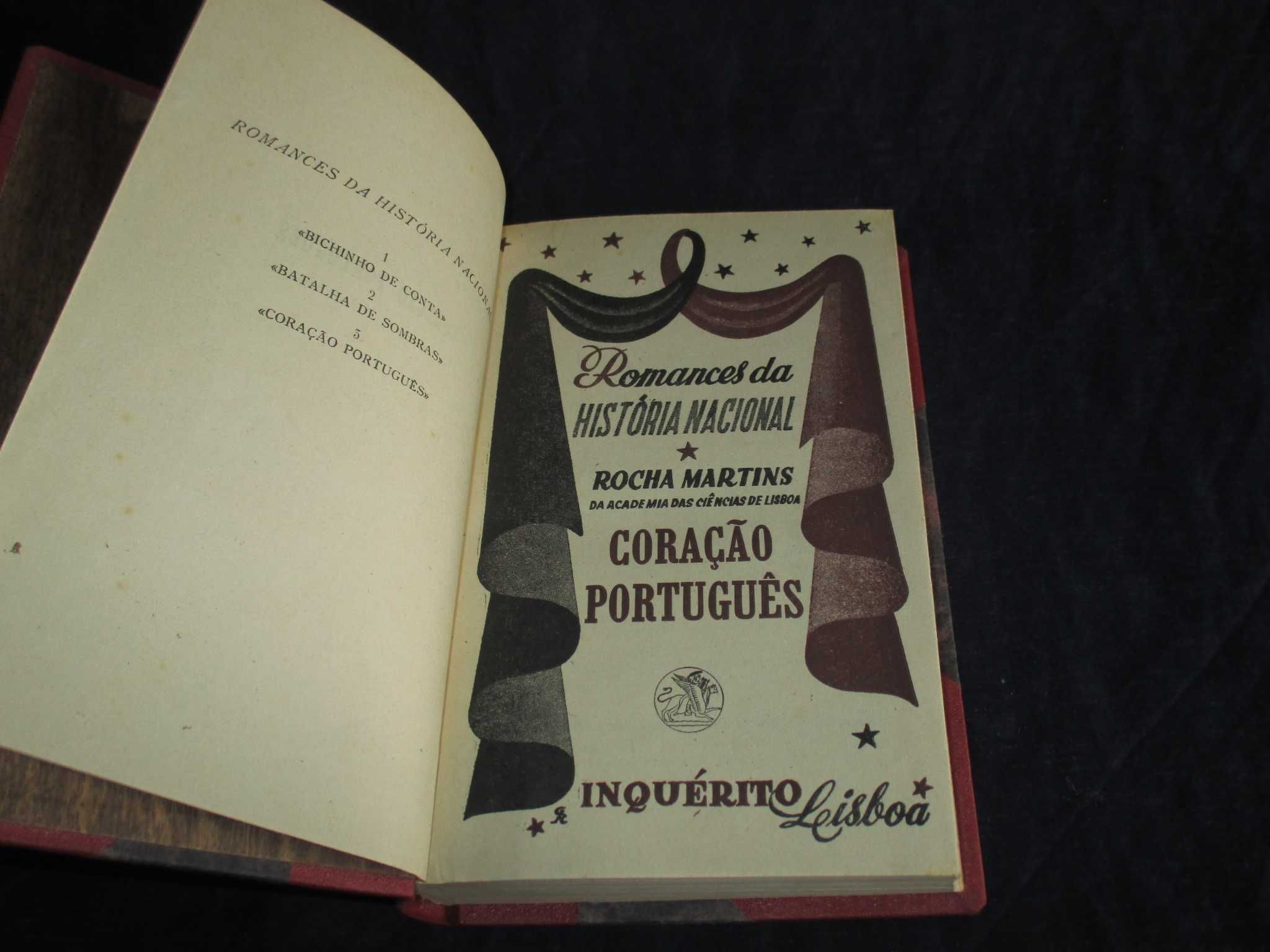 Livro Coração Português Rocha Martins