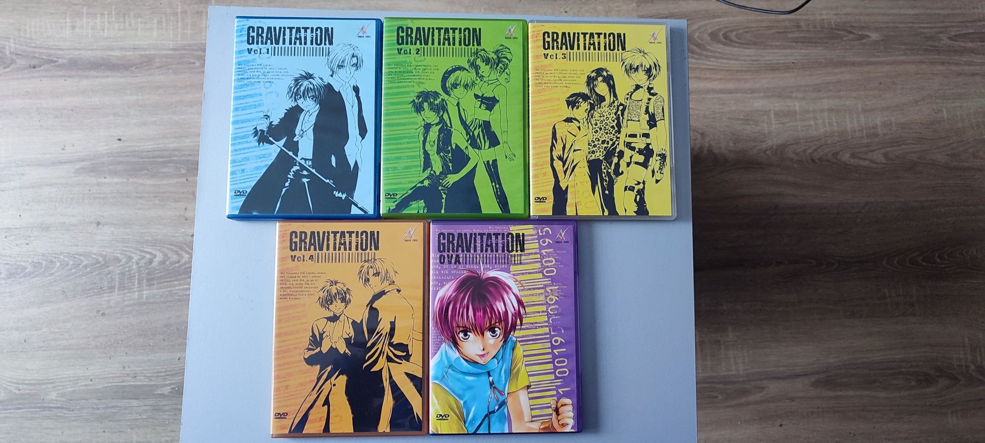 Komplet anime Gravitation plus OVA