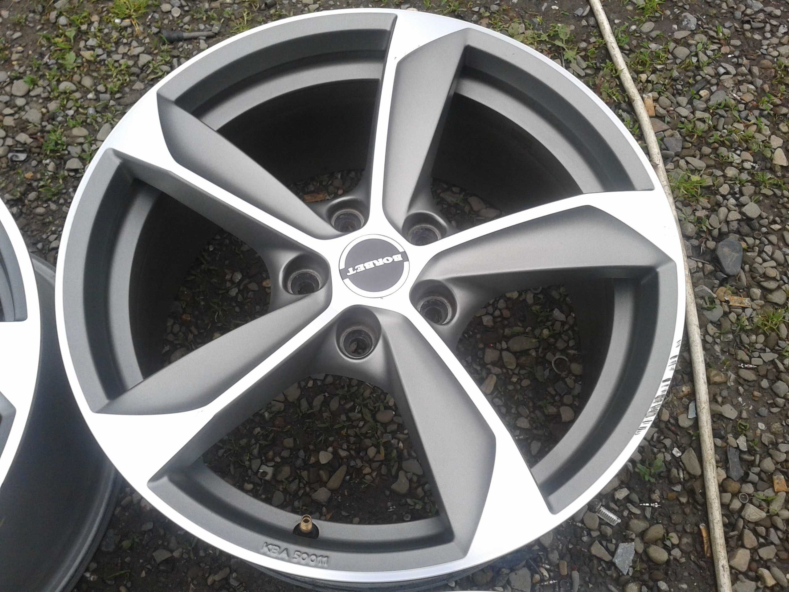 felgi r17 szare wklesle borbet 5x114,3 honda accord civic crv mielec