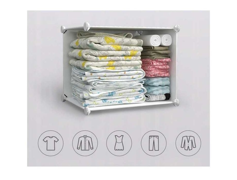 Szafa modułowa 12 półek