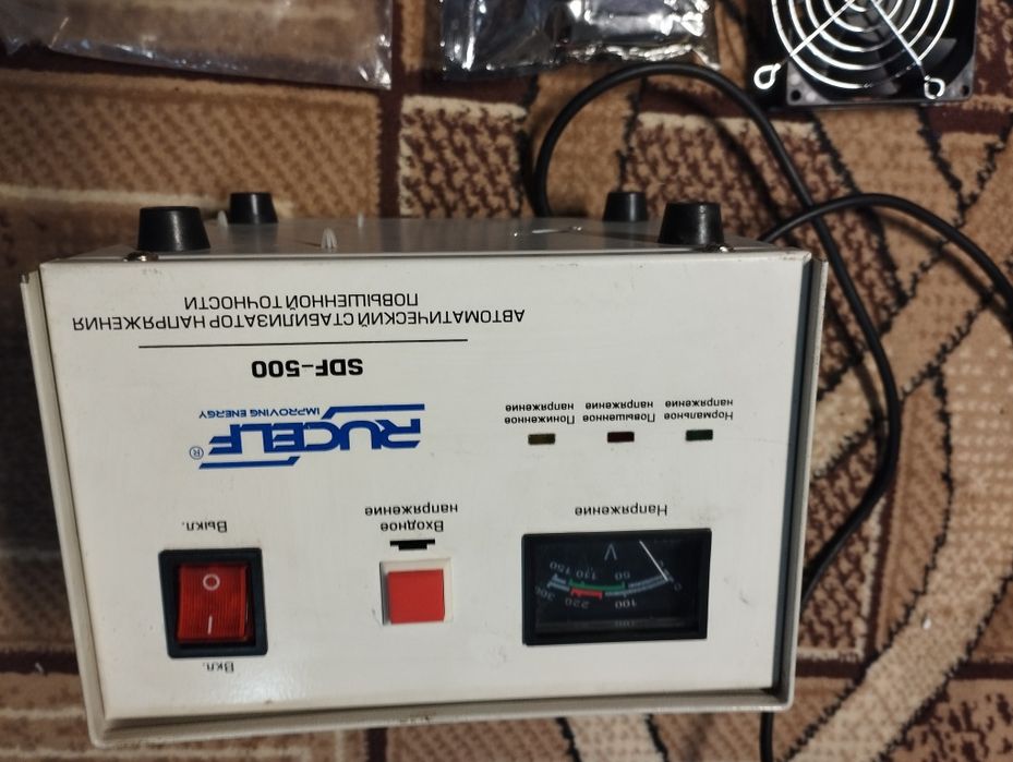 Регульований блок живлення лабораторний. Набір для самостійної збірки.