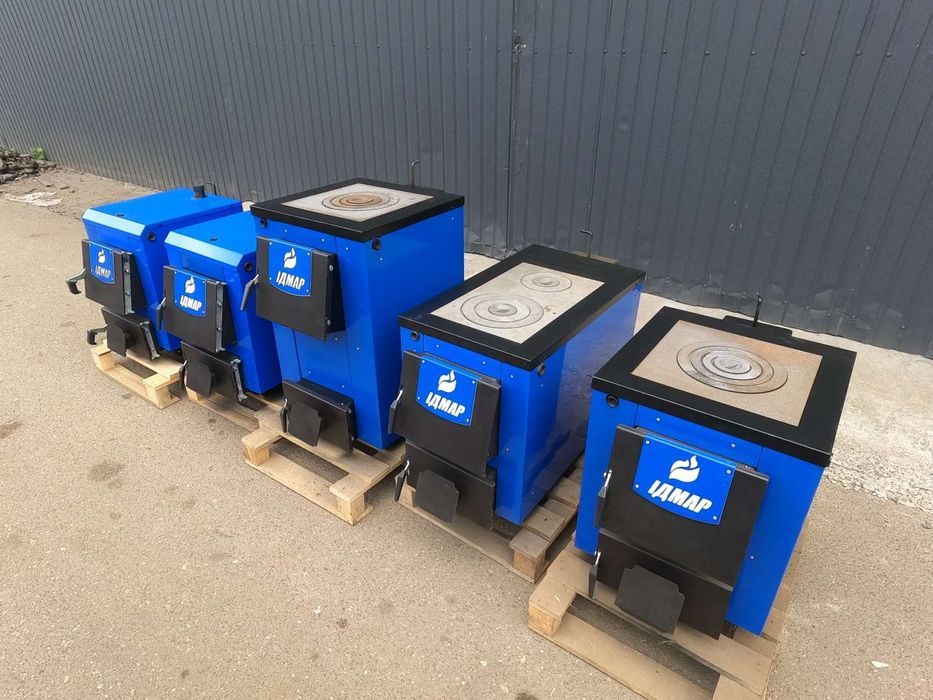 Котел твердотопливный Bizon М-140П 10/12/14/18/20 квт,Доставка бесплат