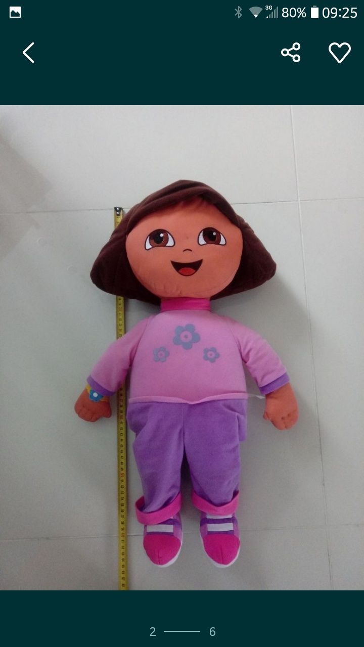 Duża lalka Dora maskotka
