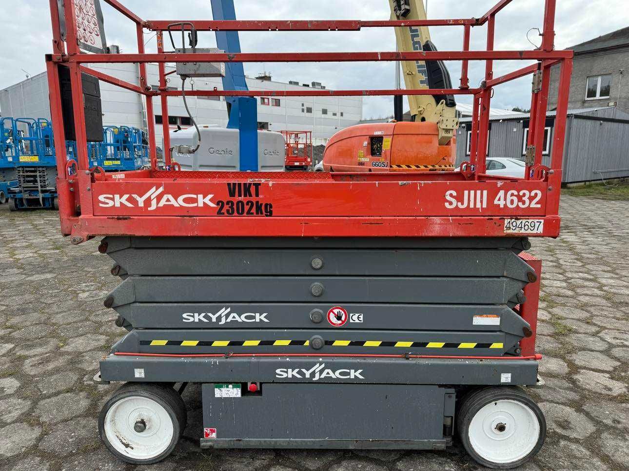 Podnośnik nożycowy Sky Jack SJ III 4632, 2016,11,60m,netto: 29.000 PLN