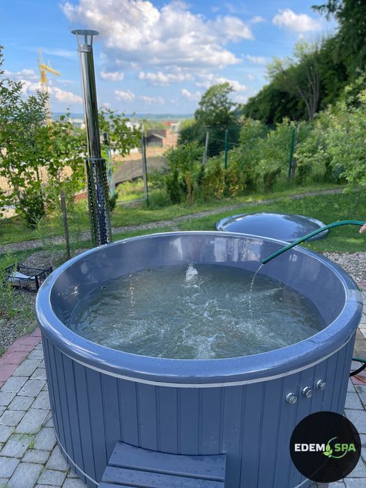 Чан на дровах! Виробник! Спа купель! Купіль для бані! Чан з джакузі!