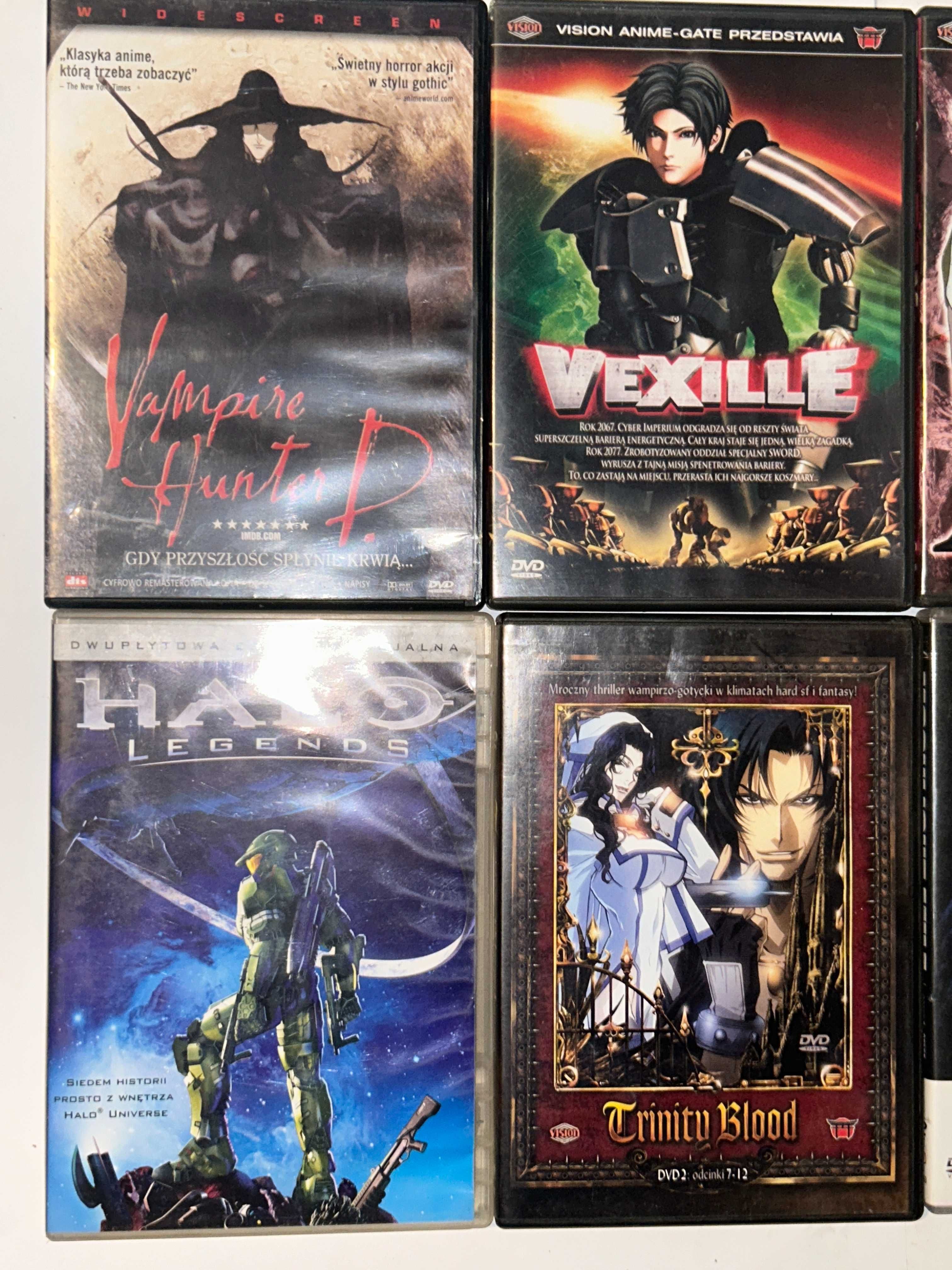 ANIME Vampire,Vexille,Ray,Devil...FIMY DVD - 8 sztuk !