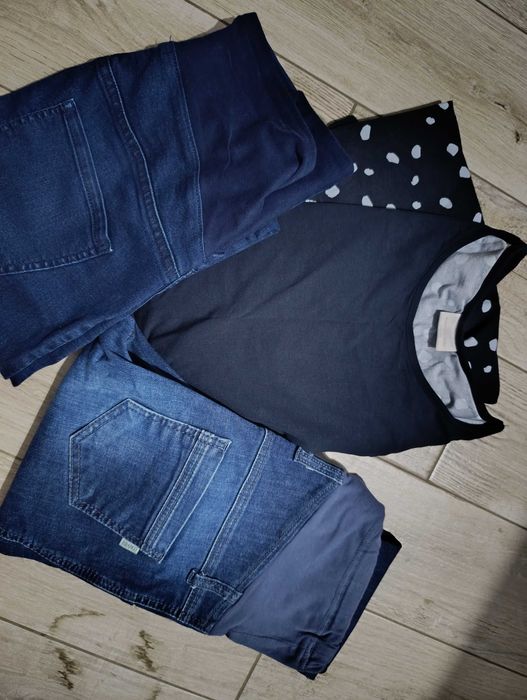 Spodnie ciążowe 36 sukienka ciążowa