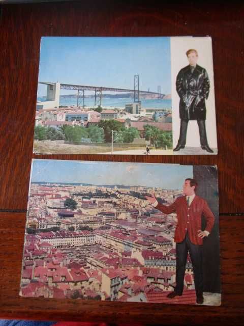 6 postais teatro  revista Esta Lisboa que eu amo