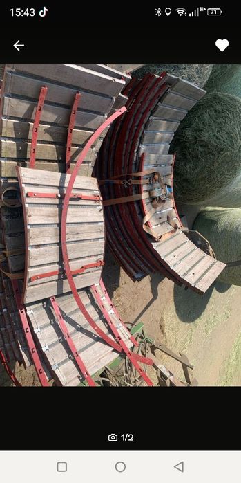 Silos na paszę Trociny zboże. Suszarnia