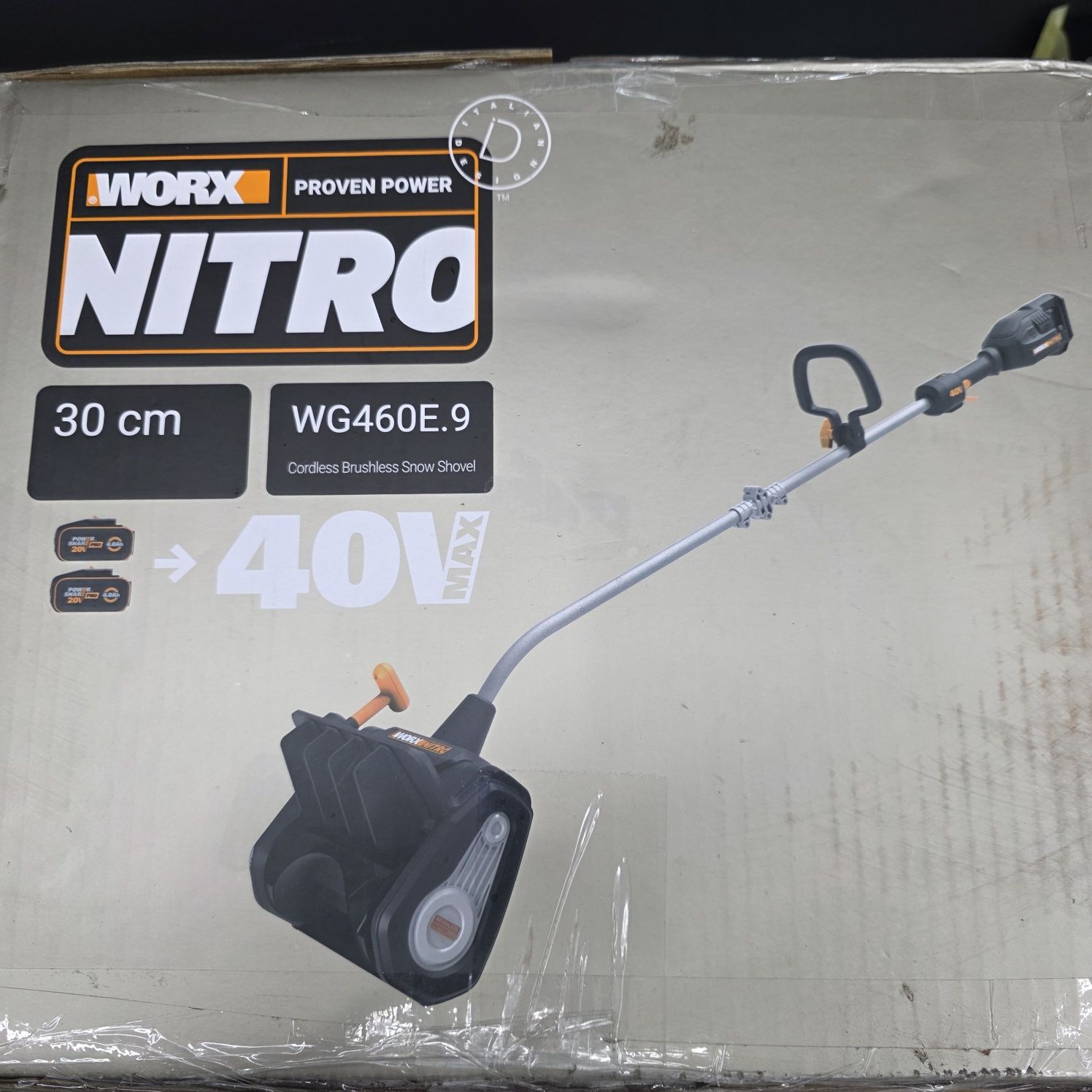 Odśnieżarka  WORX WG460E.9 NITRO 40V 5 lat gwarancji

akumulatorow