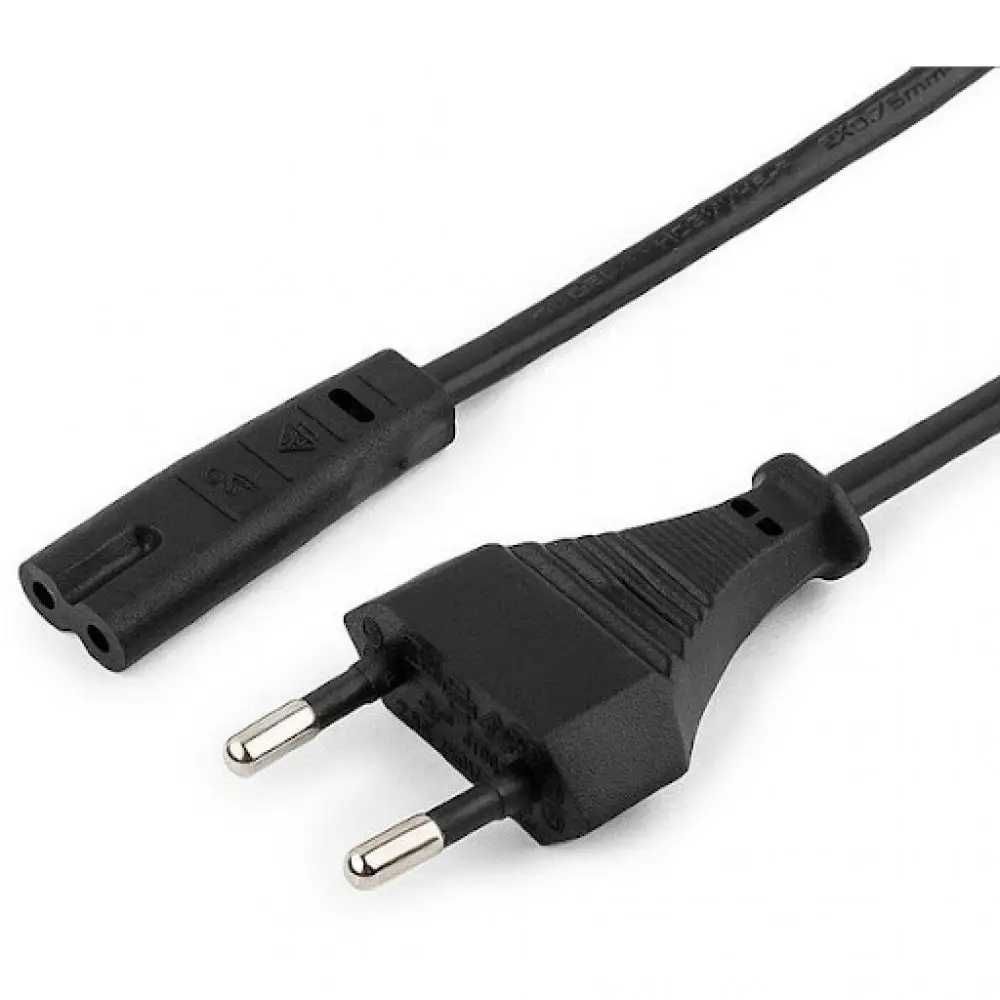 Сетевой Кабель Питания 2 pin IEC C7 Техника,Зарядка Европейская Вилка
