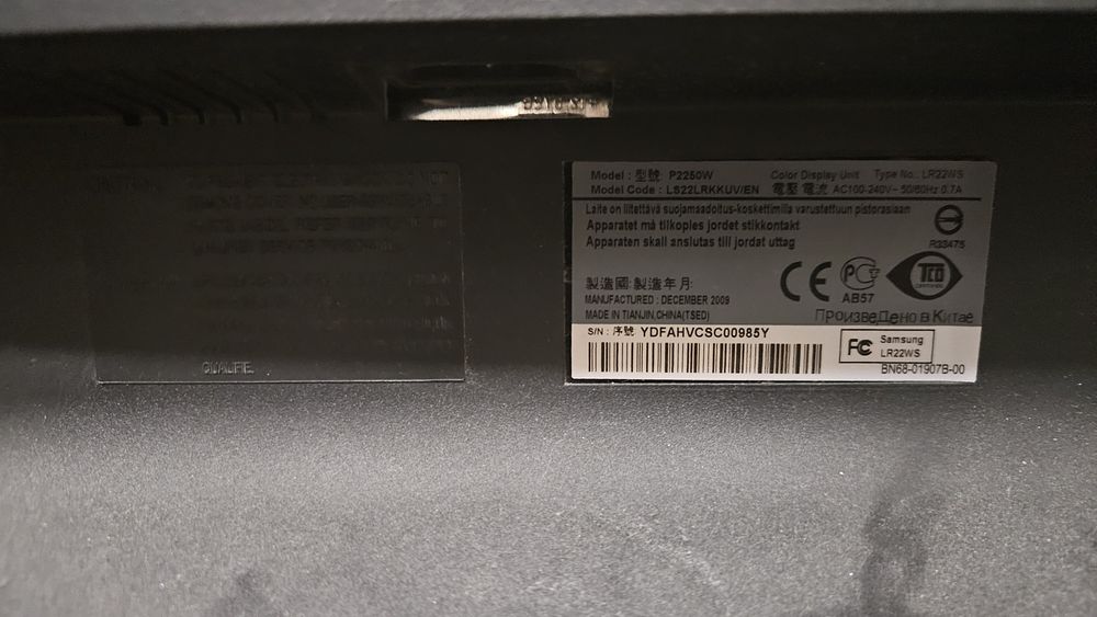 Monitor Samsung LR22WS 22 cale