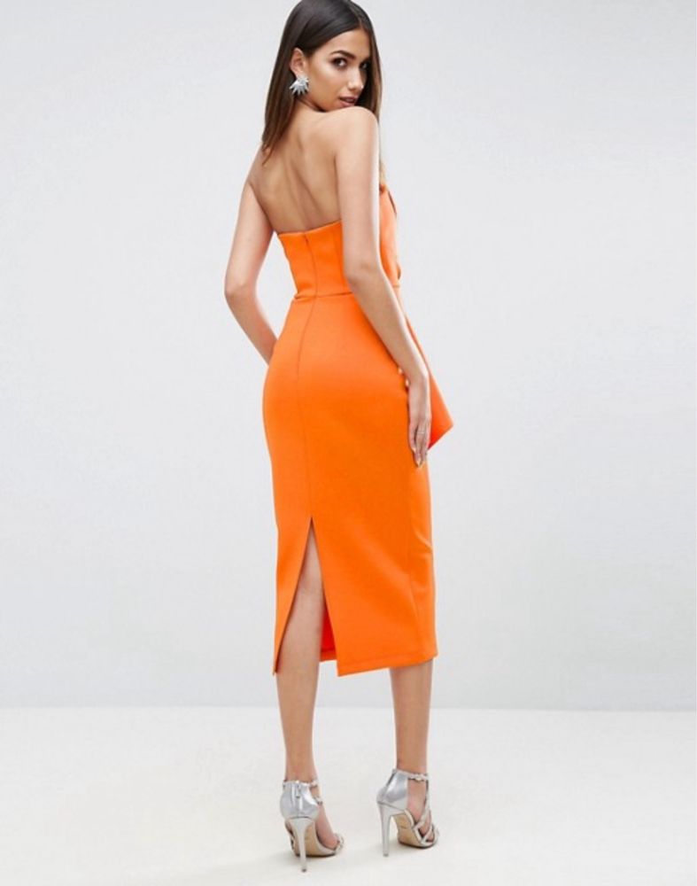 Прекрасна сукня-бюстьє міді asos