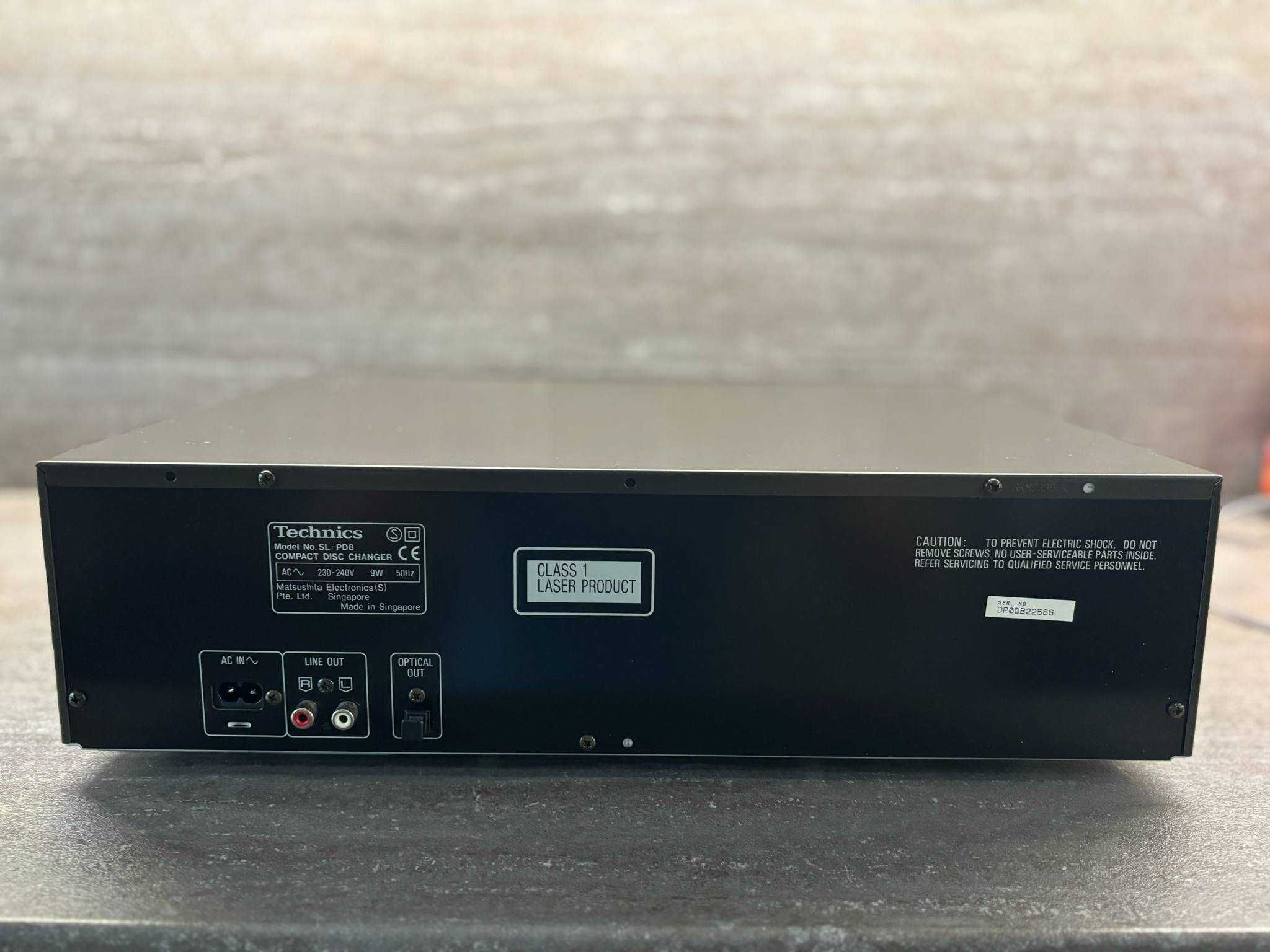TECHNICS SL-PD8  - Zmieniarka 5 cd