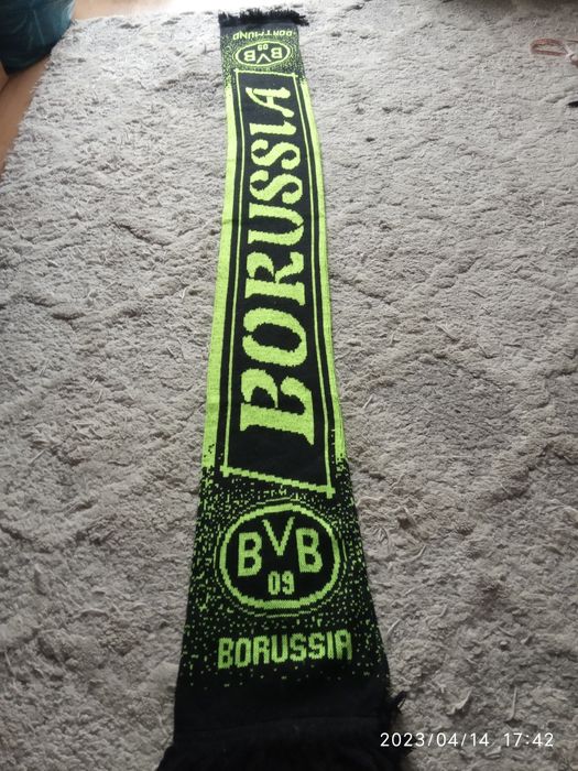 Szalik Borussia Dortmund oldschool retro dwustronny