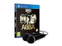 Nowa Gra Let's Sing ABBA + 2 Mikrofony PlayStation 4 PS4 ŁÓDŹ