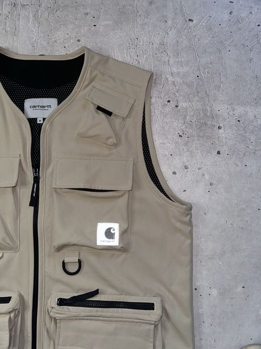 Carhartt wip elmwood vest original чоловічий жилет жилетка cargo