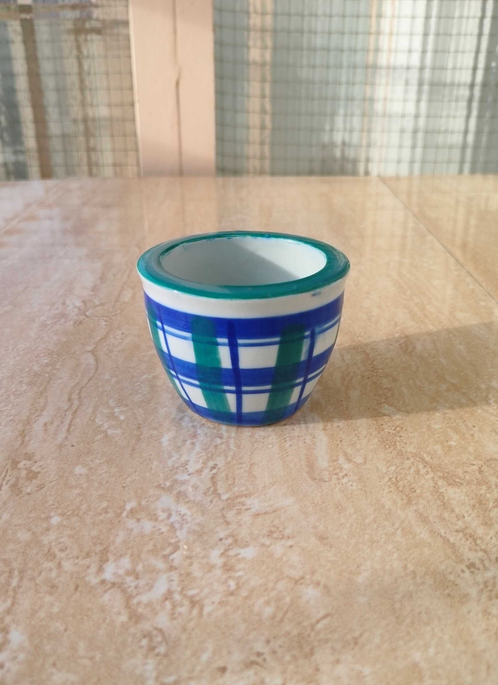 ceramiczna miseczka mini osłonka na kwiatek