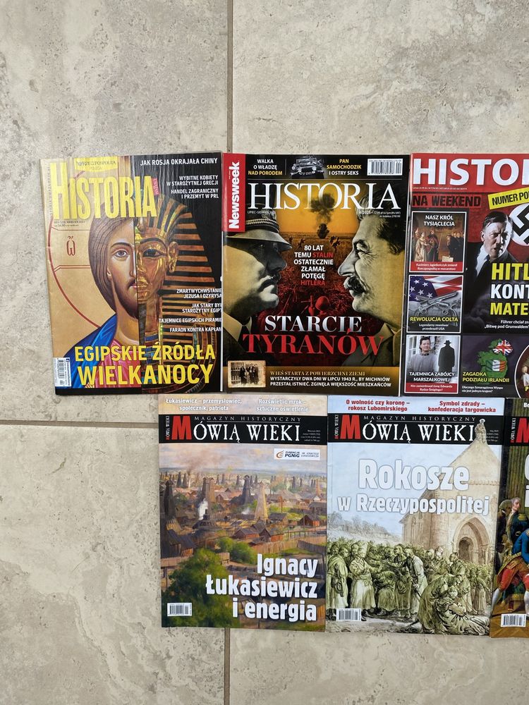 Nowe czasopisma o tematyce historycznej Mówią wieki, Historia