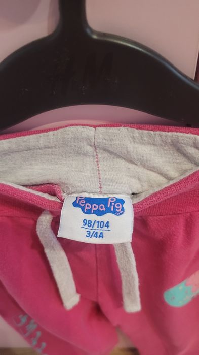 Spodnie rozmiar 98/104 Peppa Pig Świnka Peppa dla dziewczynki dres