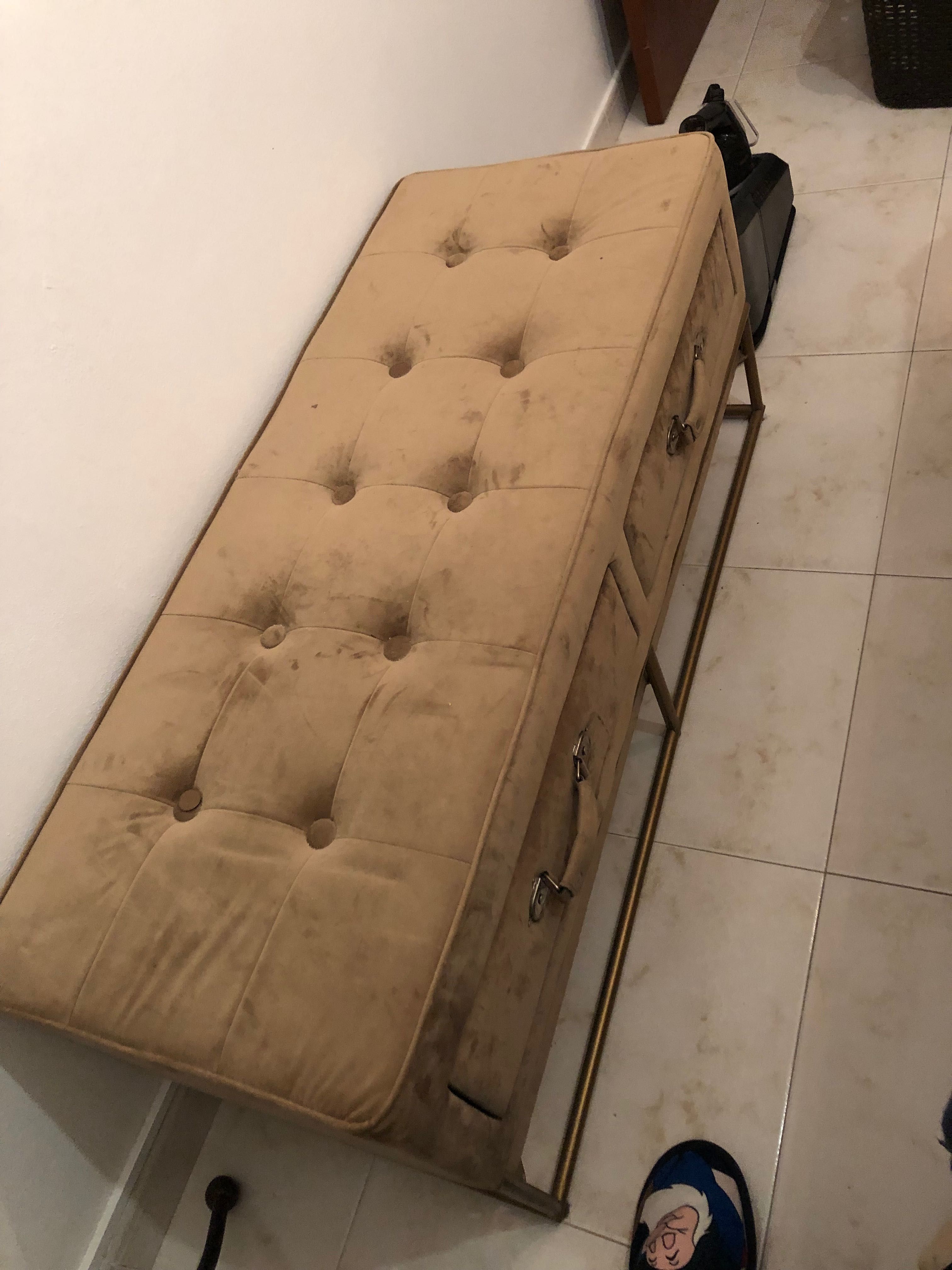 Banqueta de decoração