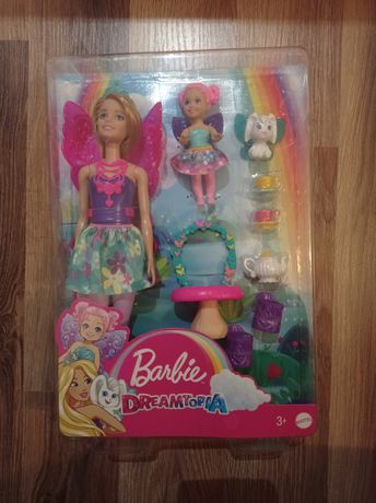 Nowa Barbie Dreamtopia Lalka i Baśniowe przedszkole Mattel GJK49 GJK50