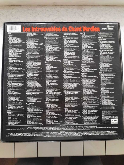 Вінілові пластинки класика 8шт Les Introuvables Du Chant Verdien