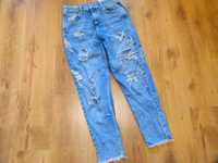 Pull&Bear spodnie jeans Mom dziury damskie rozm 38 M