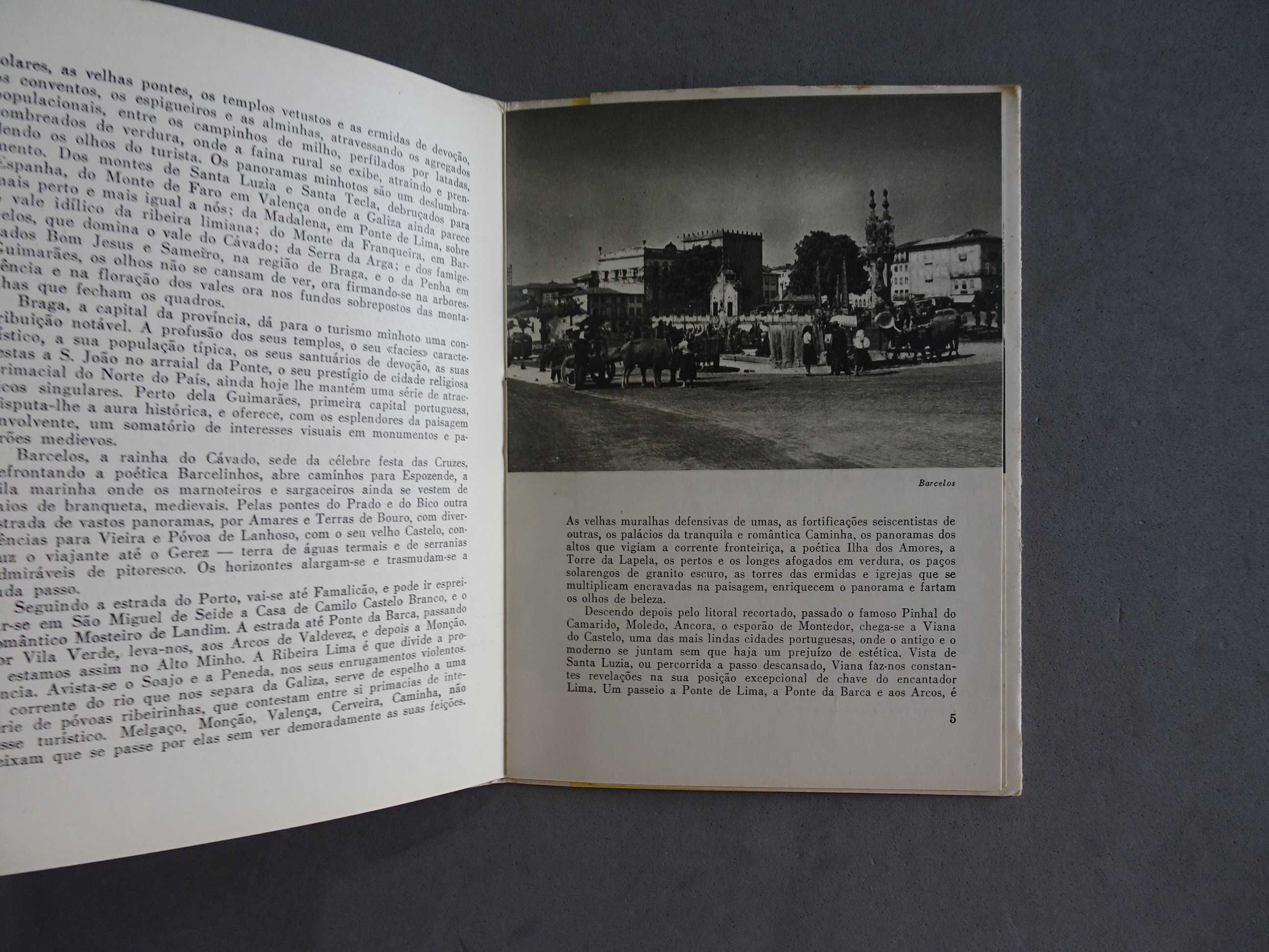 Livro - Terras Portuguesas VIII - MINHO - Shell Portuguesa - 1944