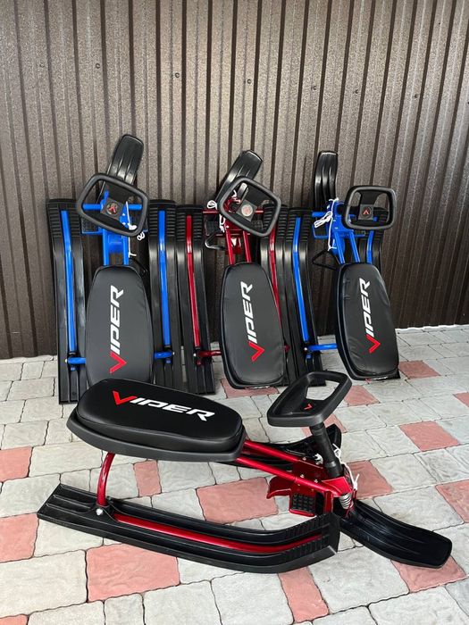 Санки з рулем Чук і Гек дитячий снігокат