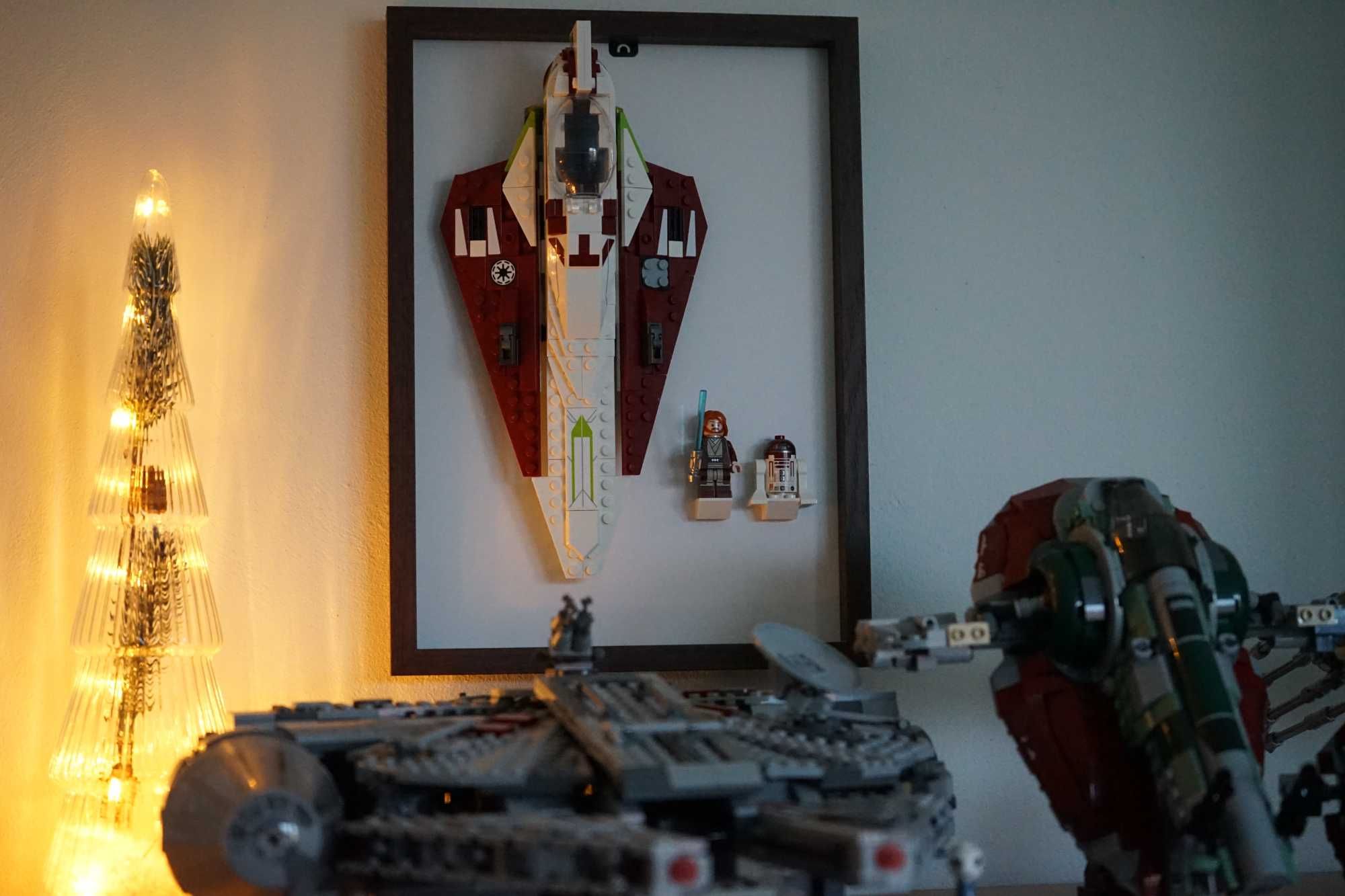 Dedykowana ramka do LEGO Star Wars Jedi Interceptor (75333)