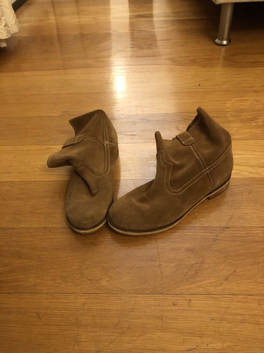 Botas castanhas da Zara