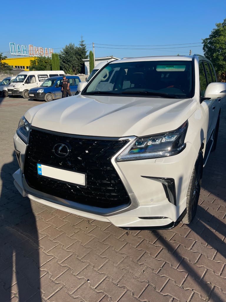 Комплект обвеса TRD 2021+ для Lexus LX570 LX450 решетка накладки губа