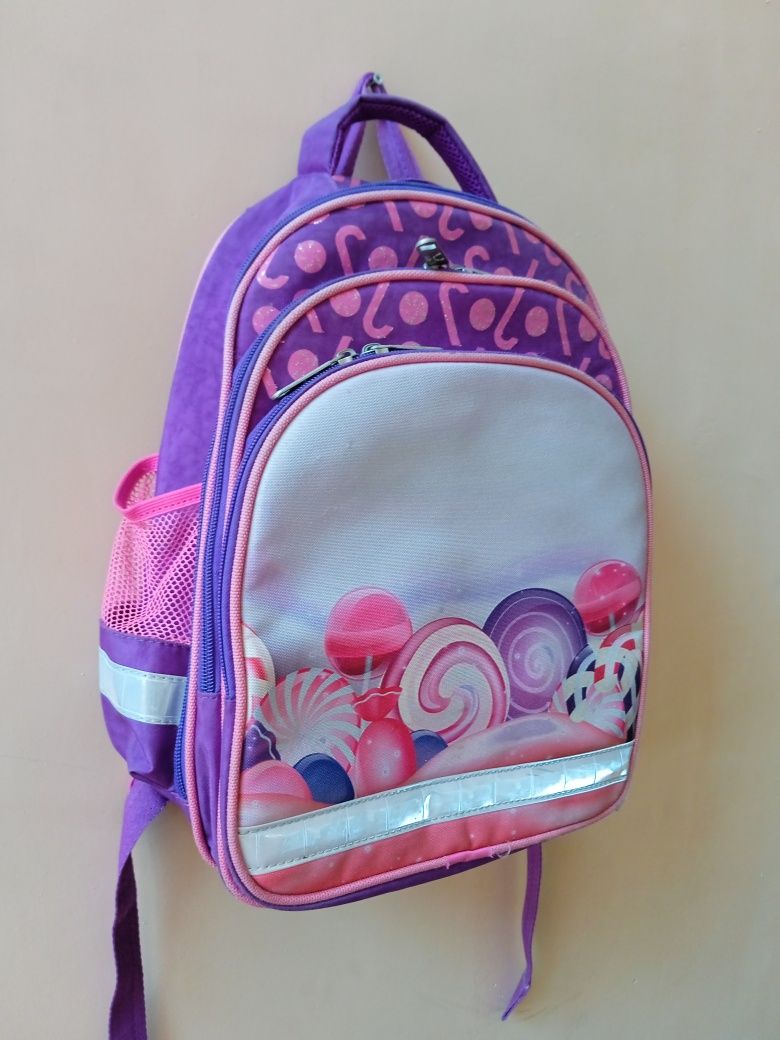 школьный ортопедический рюкзак для девочки 1-4 класс