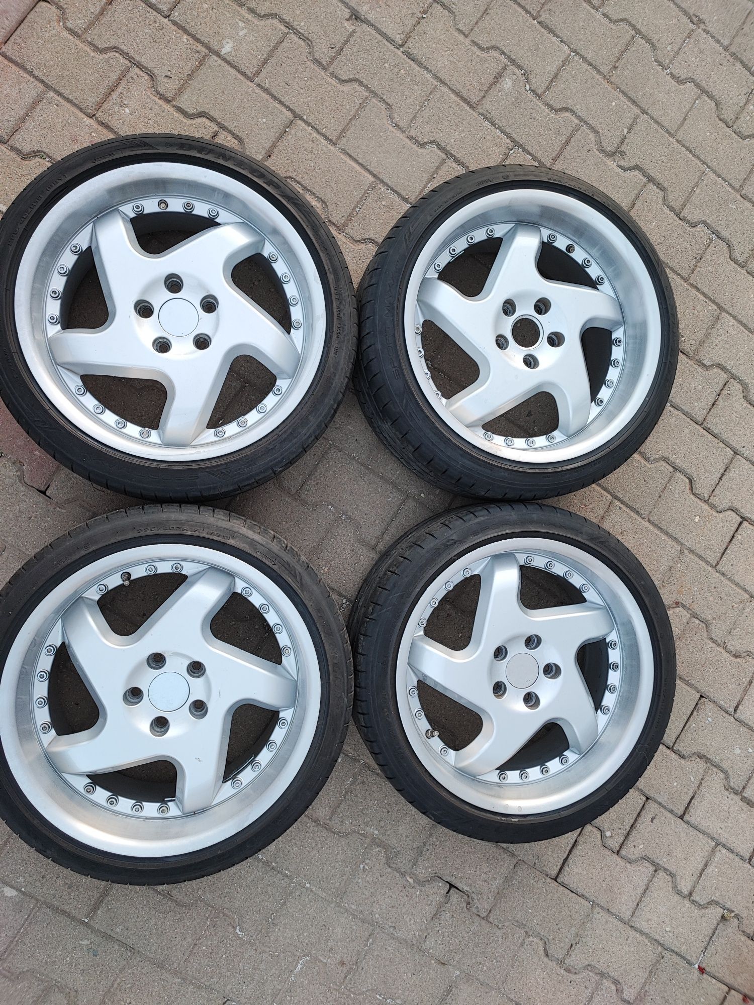 Felgi aluminiowe KW Turbo 18" 5x112, 8.5J+9.5J! Polecam!