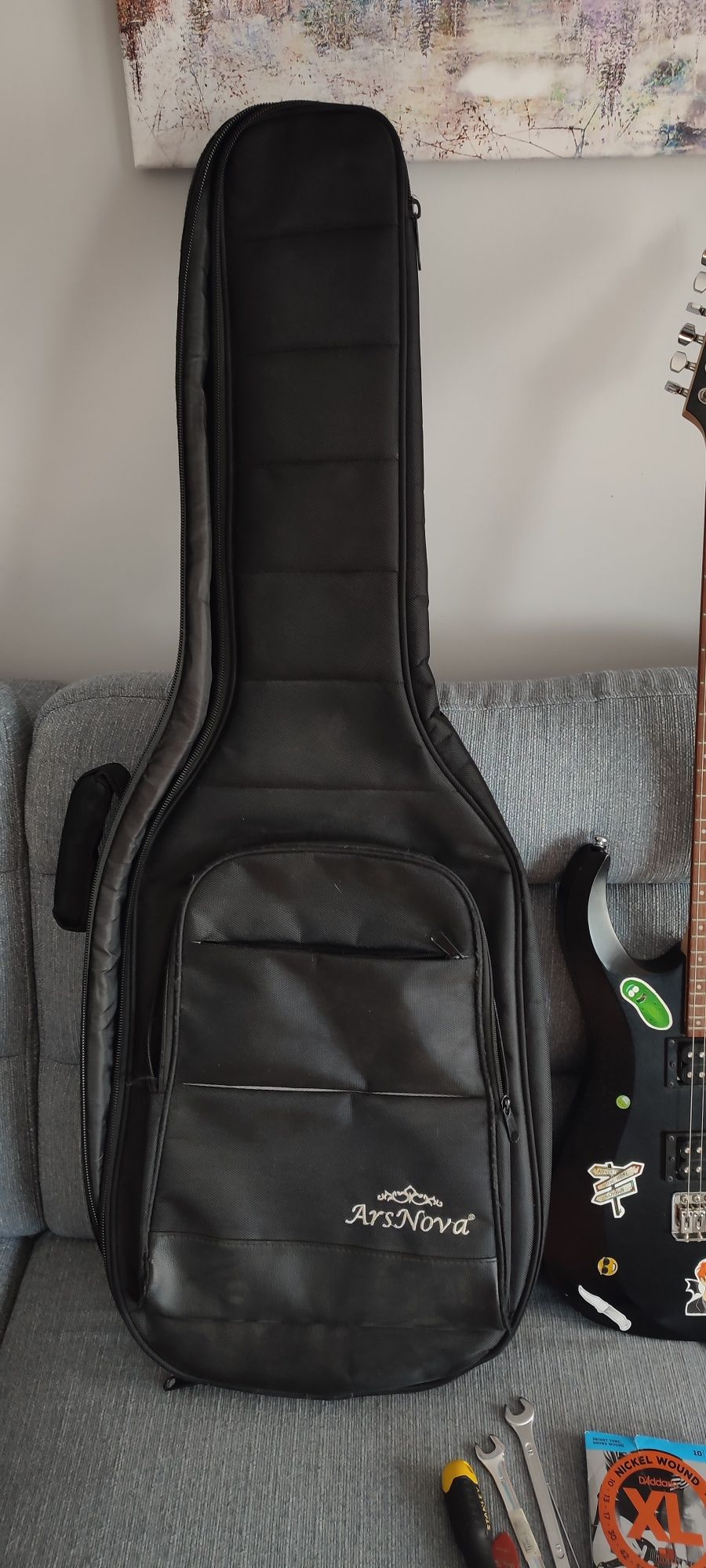 Gitara elektryczna Cort X100 + pokrowiec Ars Nova + dodatki