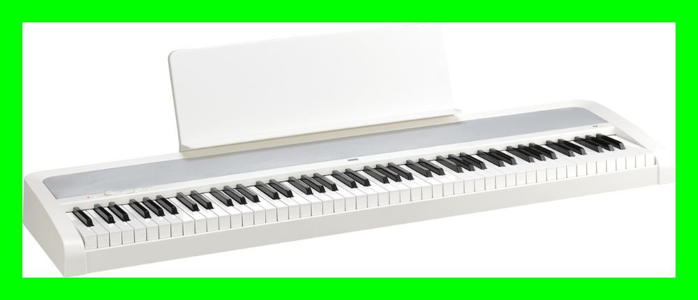 KORG B2 SP BIAŁE PIANINO + Statyw Pedały | Zestaw