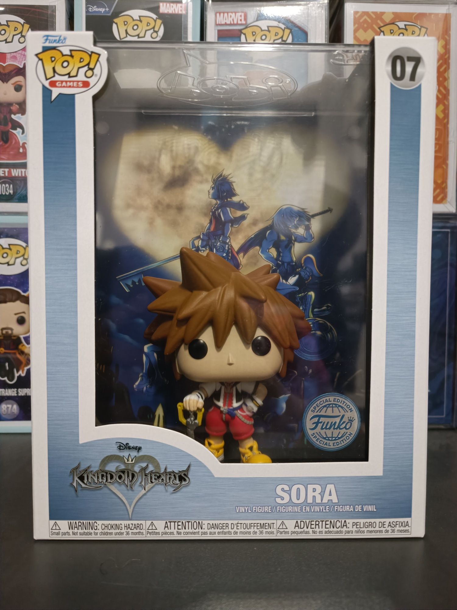 Funko Pop Games Covers Kingdom Hearts Sora 07