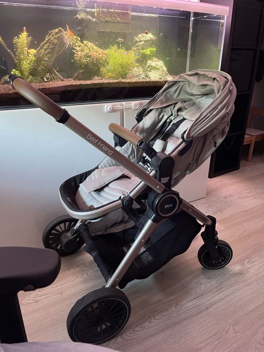 Conjunto Kiros Evo, Carrinho Passeio Best Friend, Isofix Kiros Chicco