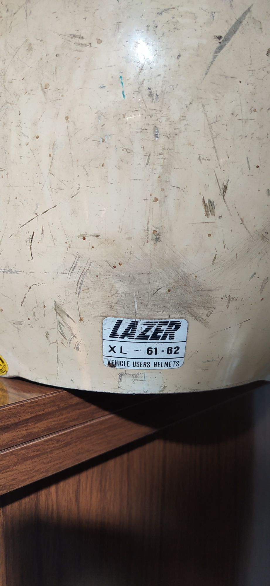 Capacete Retro Lazer LZ 2 antigo vintage