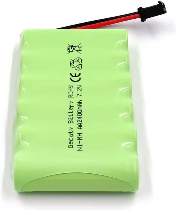 Akumulator Bateria Gecoty 7,2V NI-MH 2400mAh do zdalnych samochodów