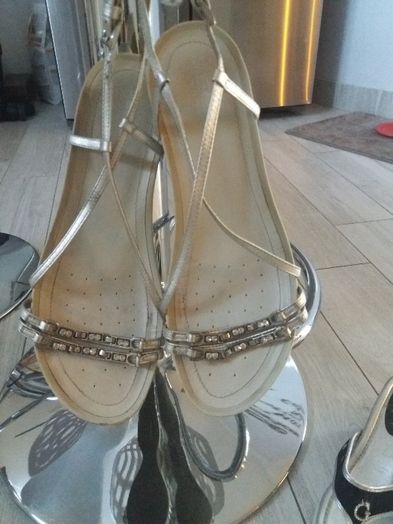 Sandały geox 37 koturna