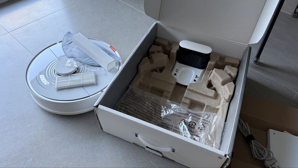 Aspirador Roborock S7 branco autônomo Xiaomi